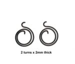 flush door handle spring