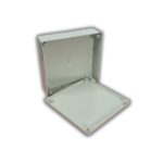 Raw PVC box 6X6X1.5 In. grey colour - Image 2