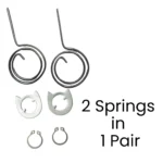 door handle spring complete set P4 - view 6
